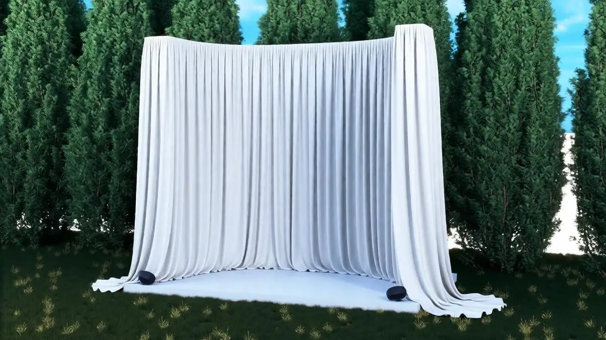 3D эскиз современного оформления зала